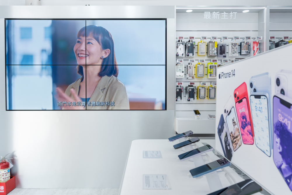 With one of its biaxial transformation strategies, "Go Vertical," HTH deepens its applications in vertical markets, such as replacing traditional posters with high-quality displays, creating paperless new retail environments, and providing consumers with high quality digital experiences.