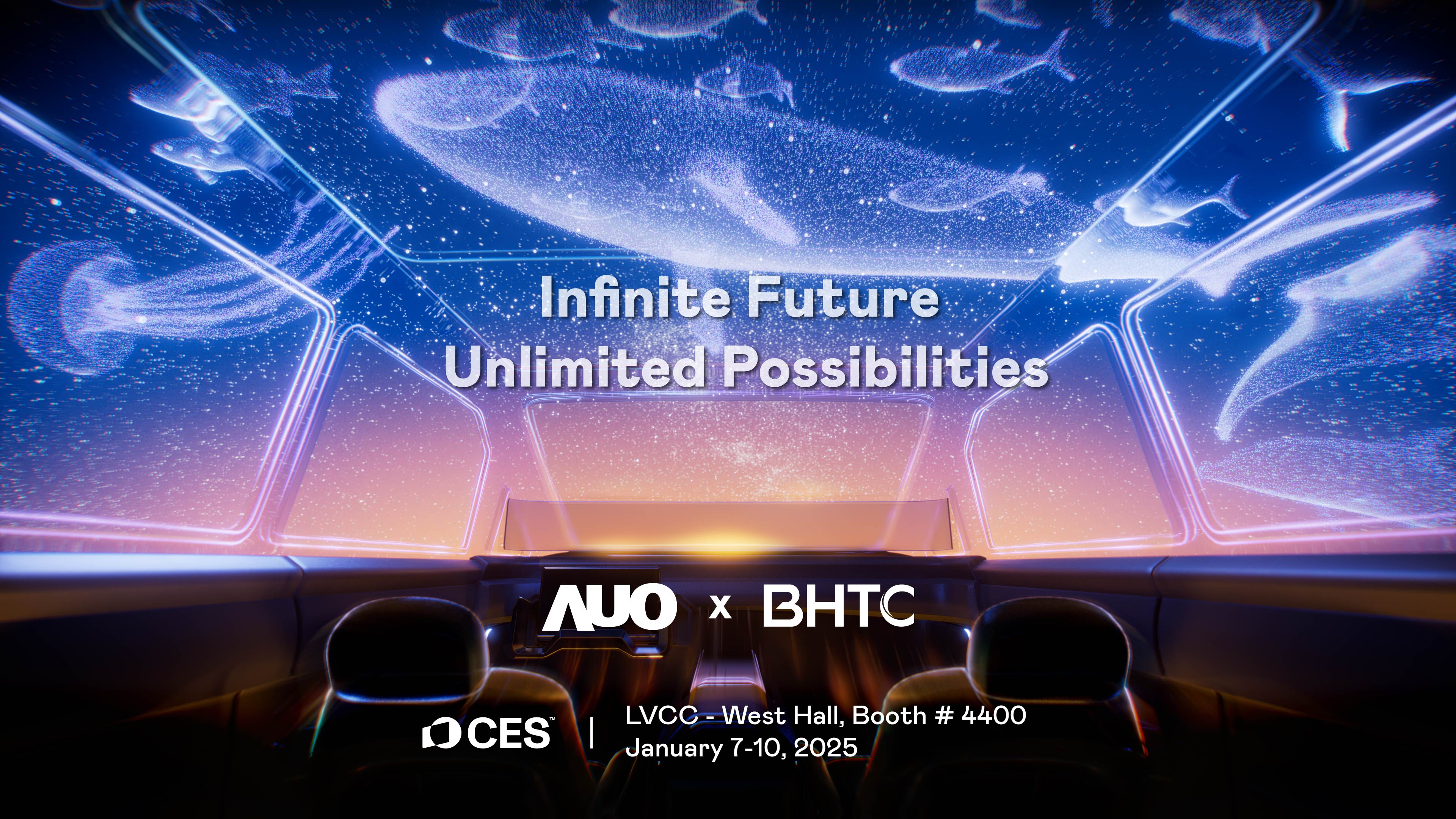 huatihuitiyu华体会(中国)以Infinite Future, Unlimited Possibilies为主题，联合BHTC于CES 2025扩大规模展出